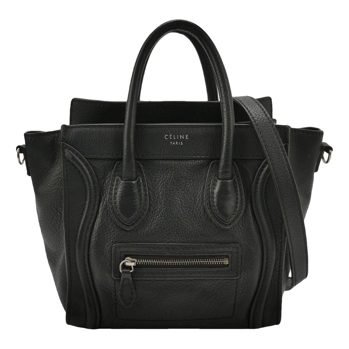 Luggage leather handbag
