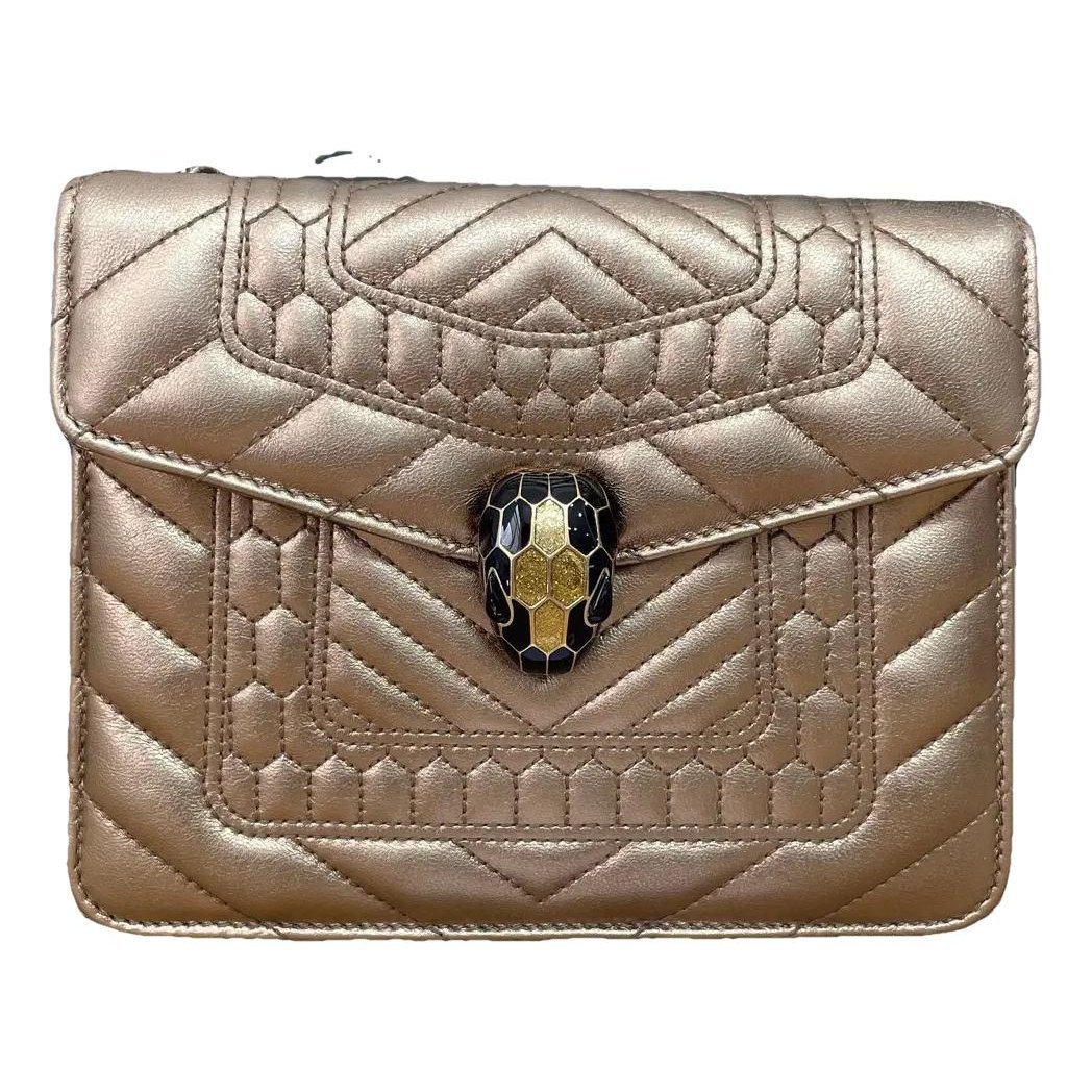 Serpenti leather crossbody bag