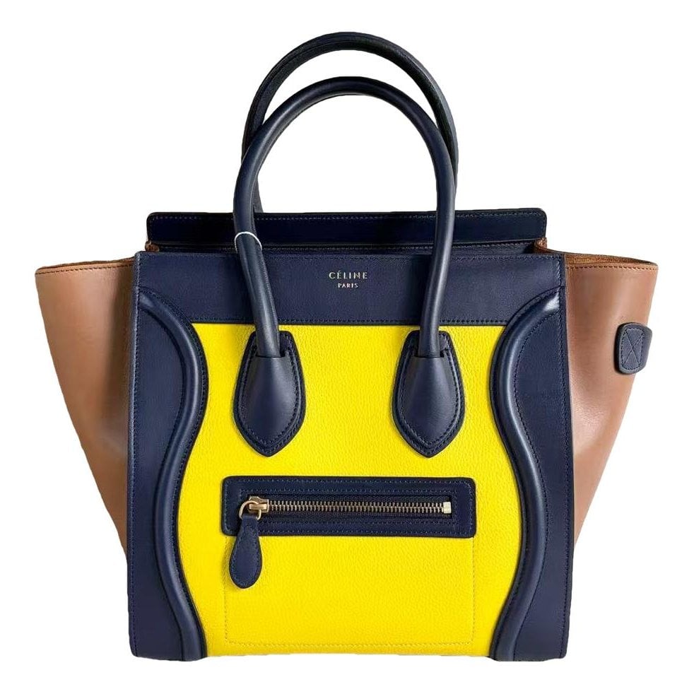 Luggage leather handbag