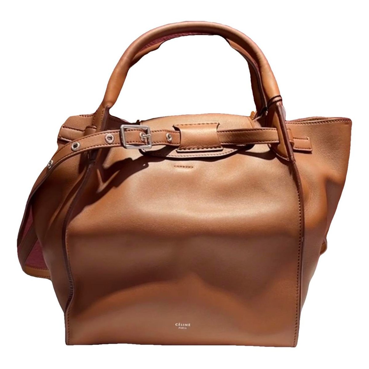 Big Bag leather handbag
