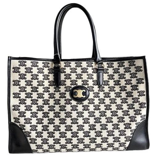 Cabas cloth handbag