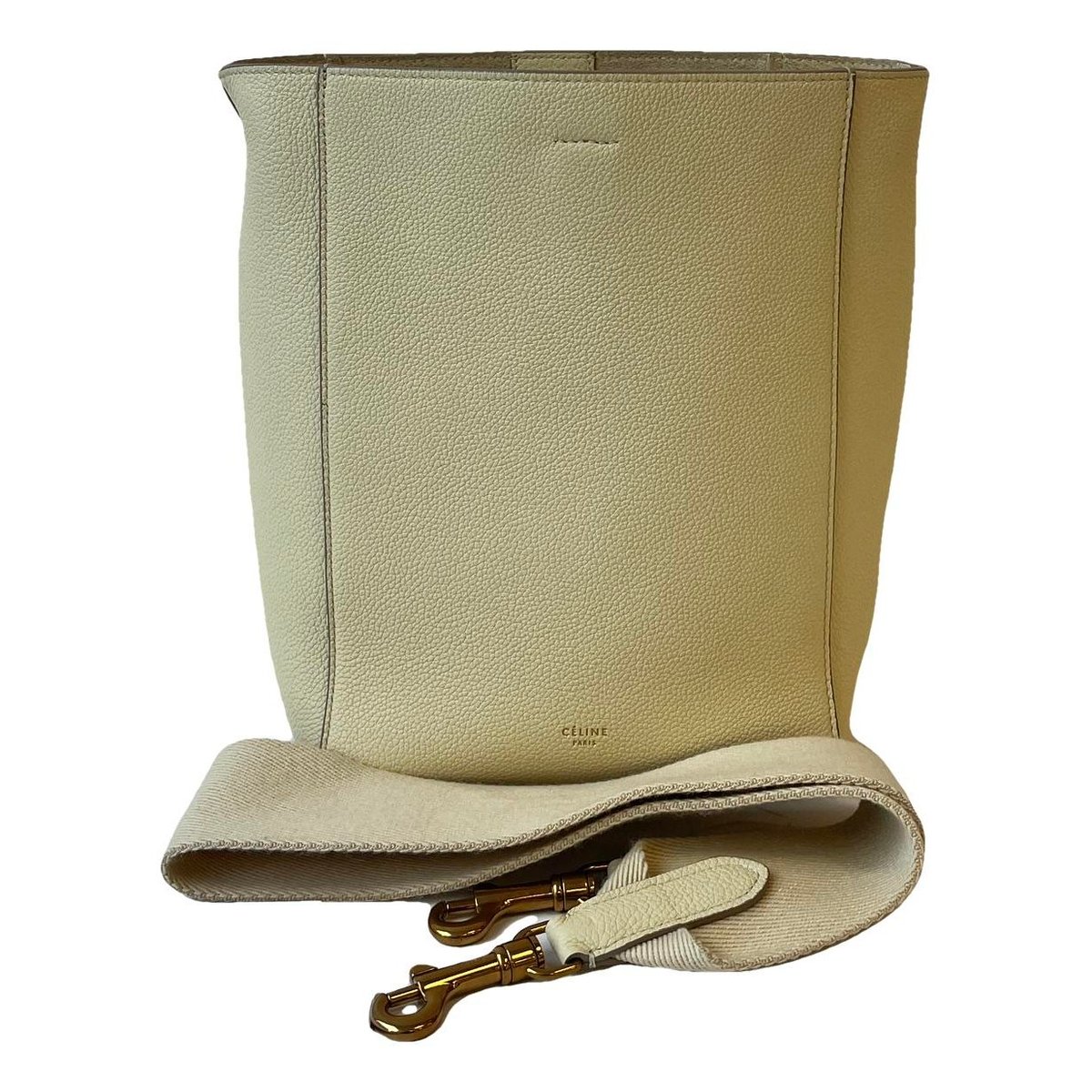 Seau Sangle leather tote