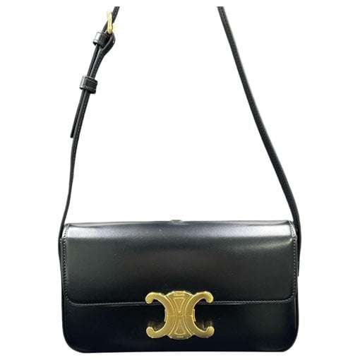 Triomphe Long leather handbag