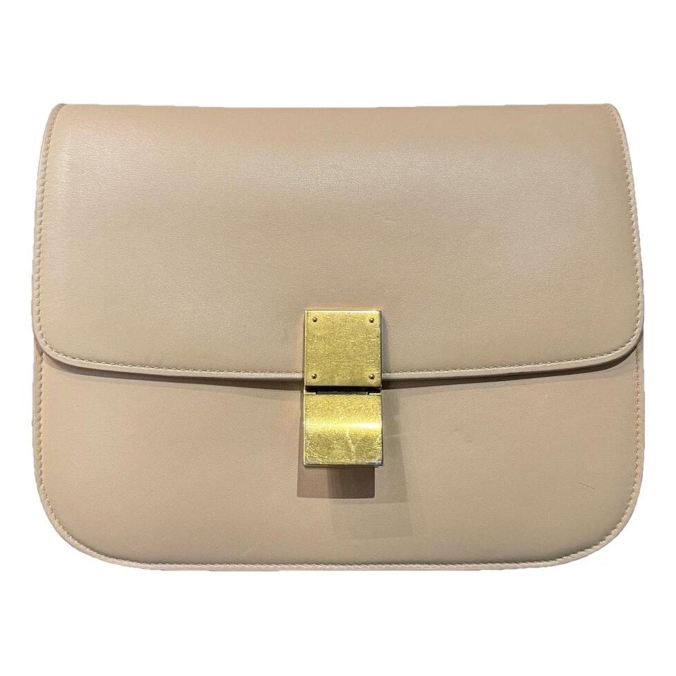Classic leather crossbody bag