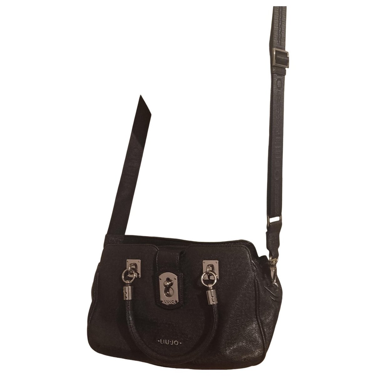 Vegan leather crossbody bag