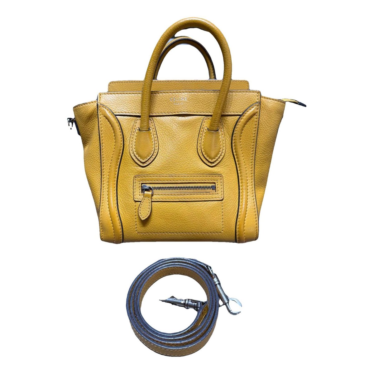 Luggage leather handbag