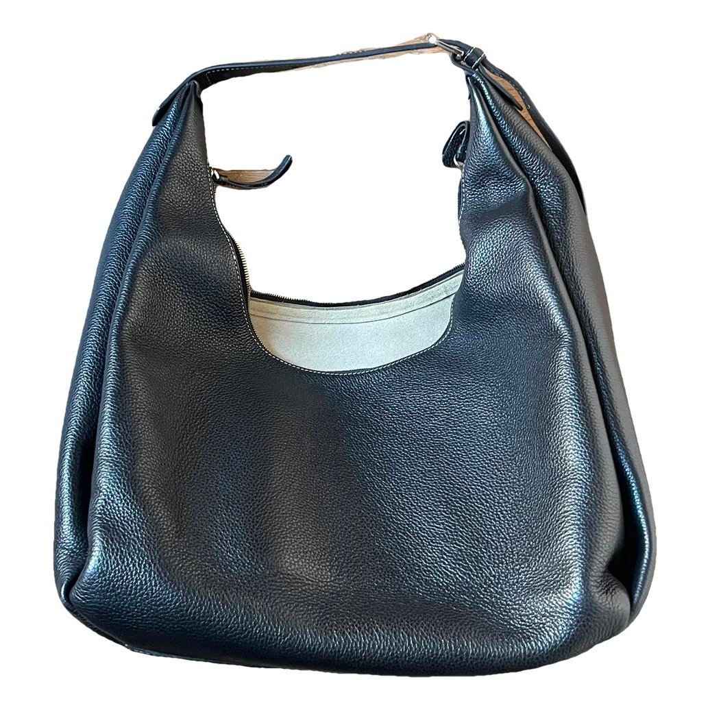 Leather tote
