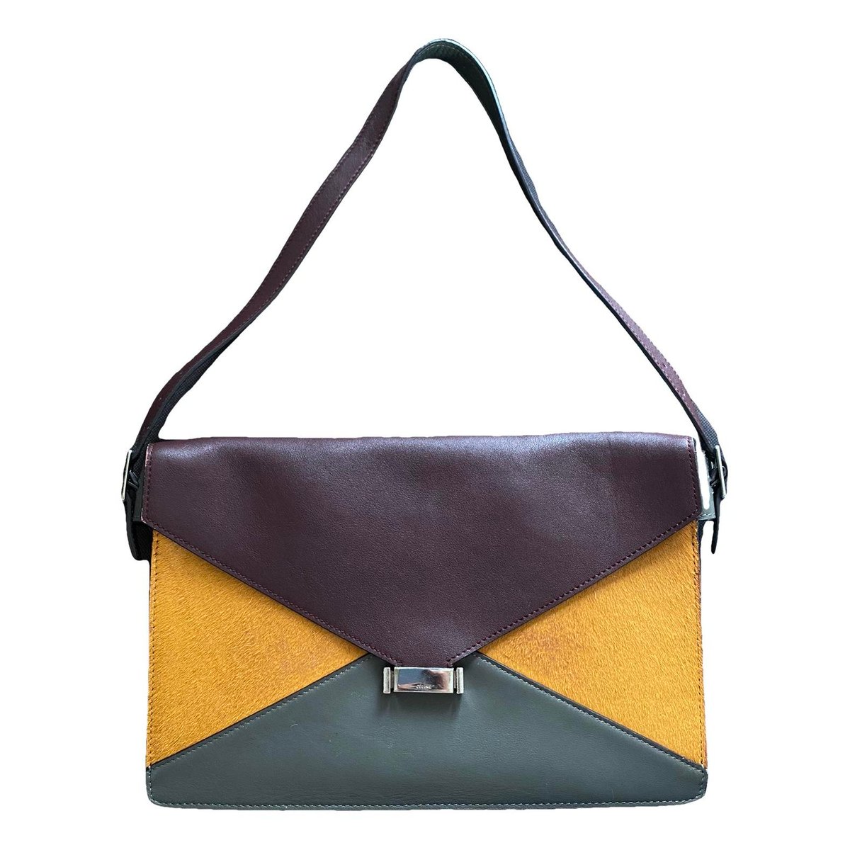 Diamond Clutch leather handbag