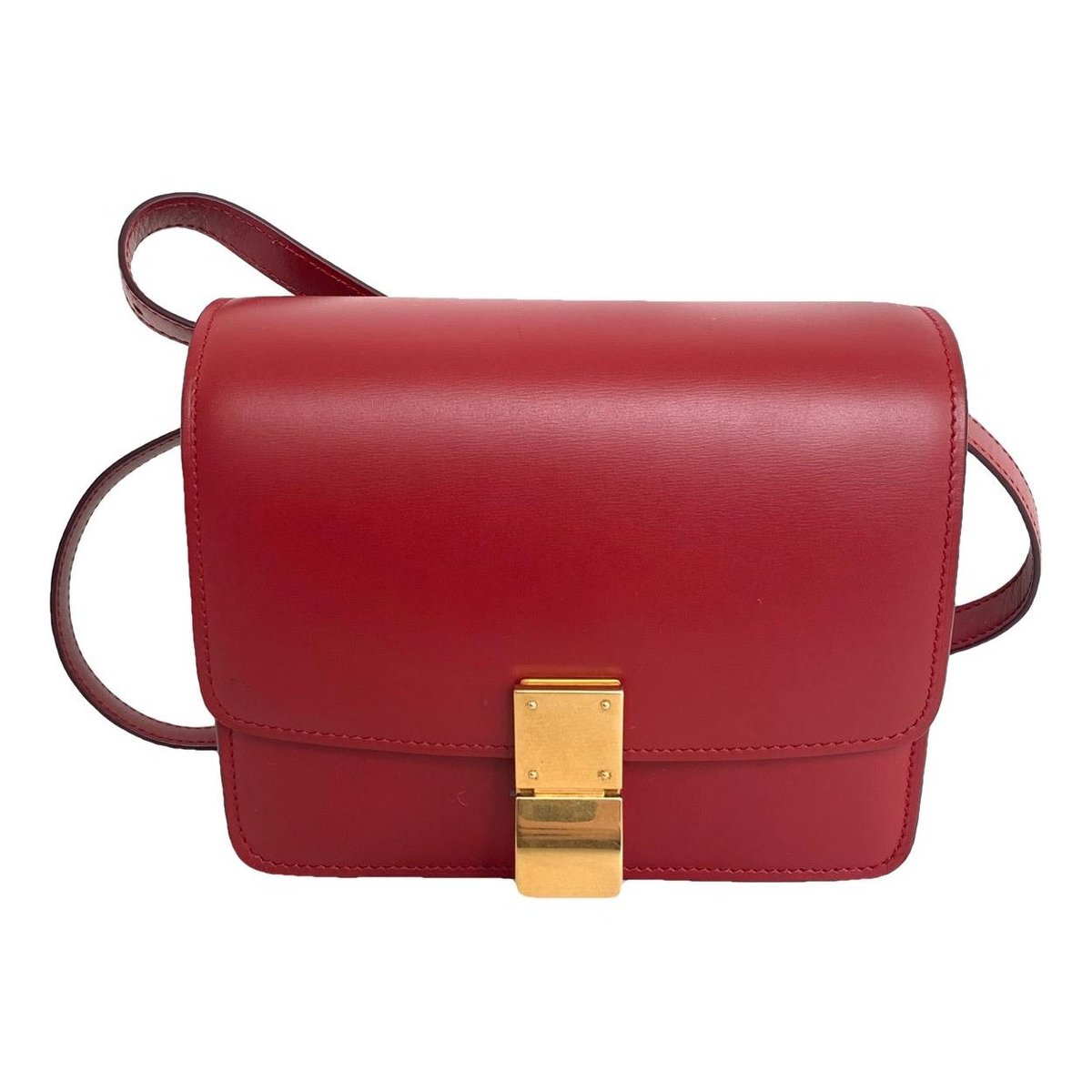 Classic leather crossbody bag