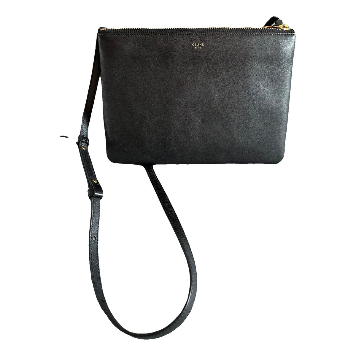 Trio leather crossbody bag