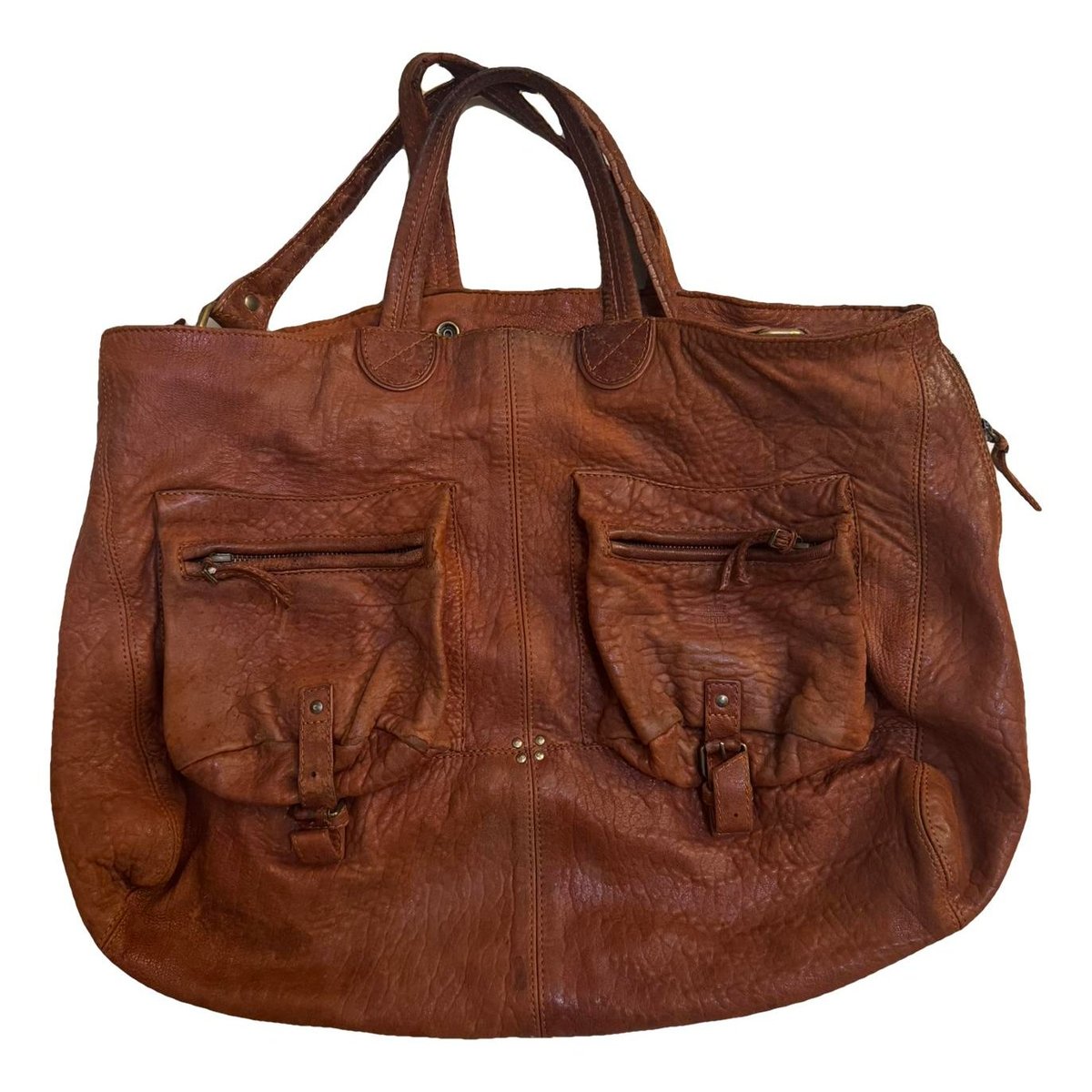Max leather handbag
