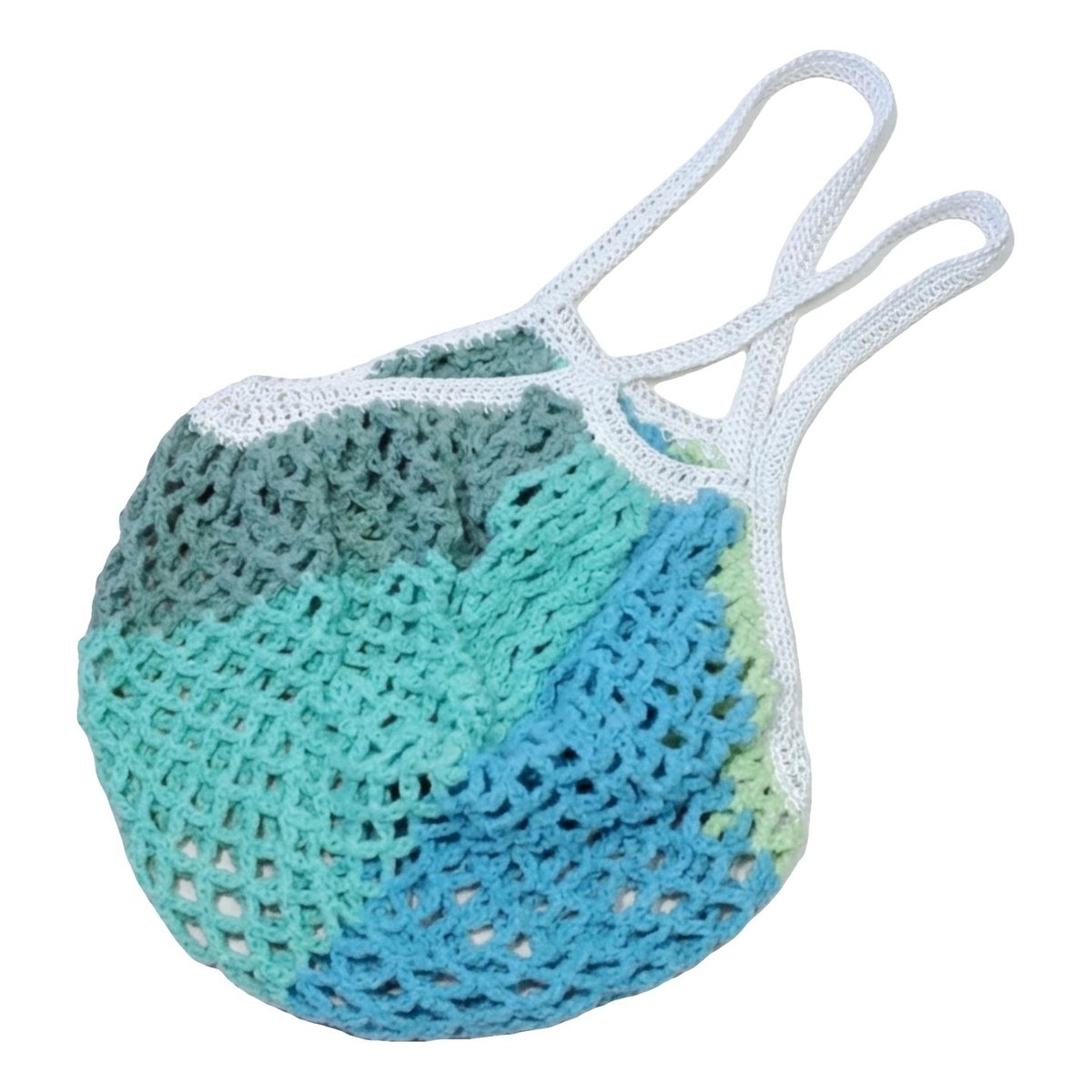 Crochet cloth tote