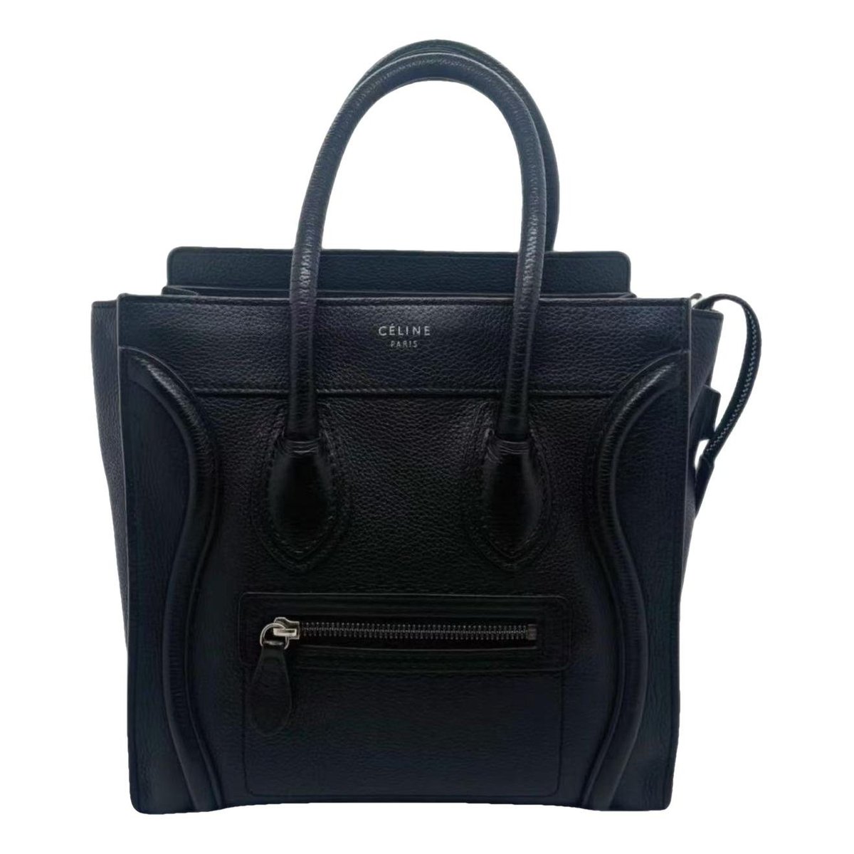 Luggage leather tote