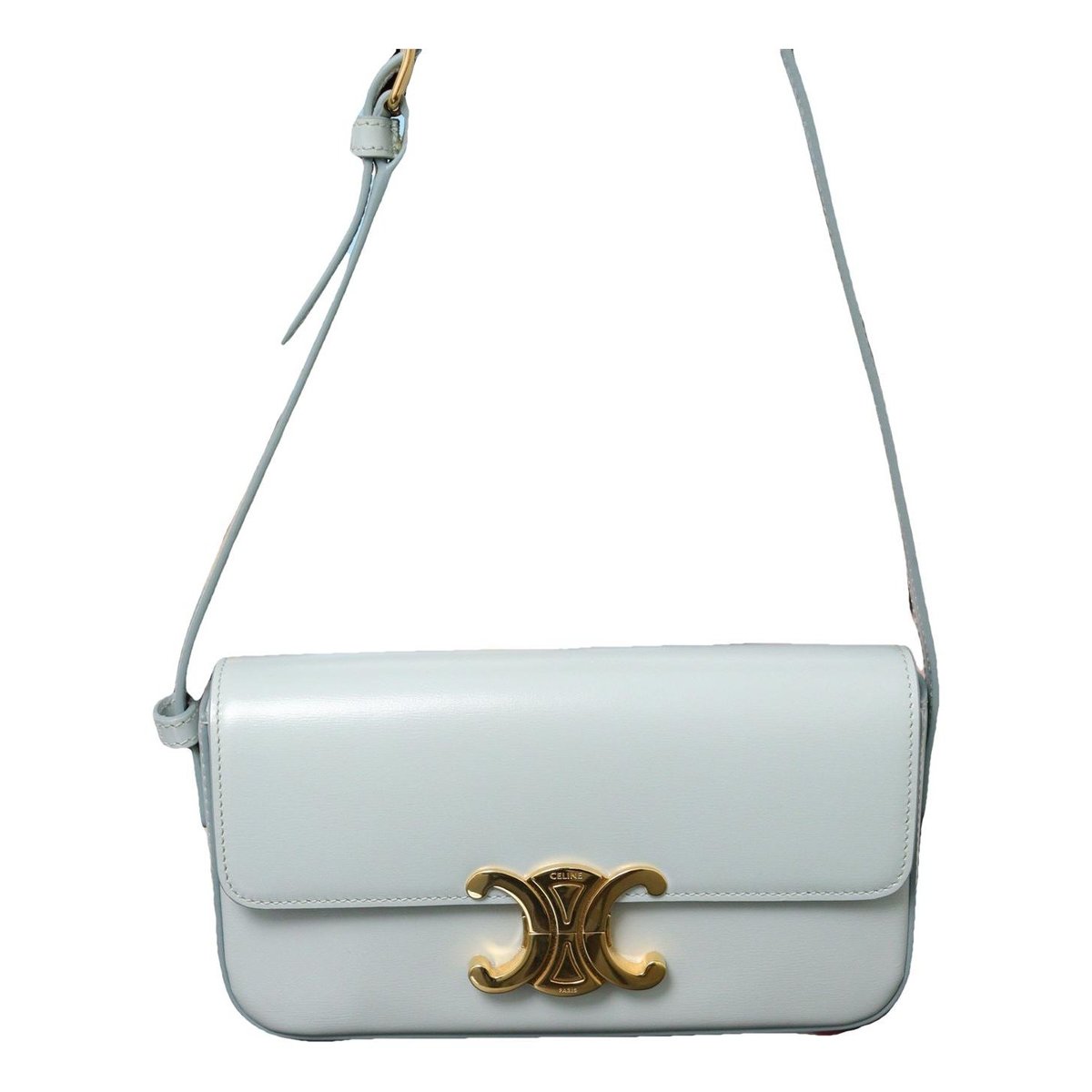 Triomphe leather handbag