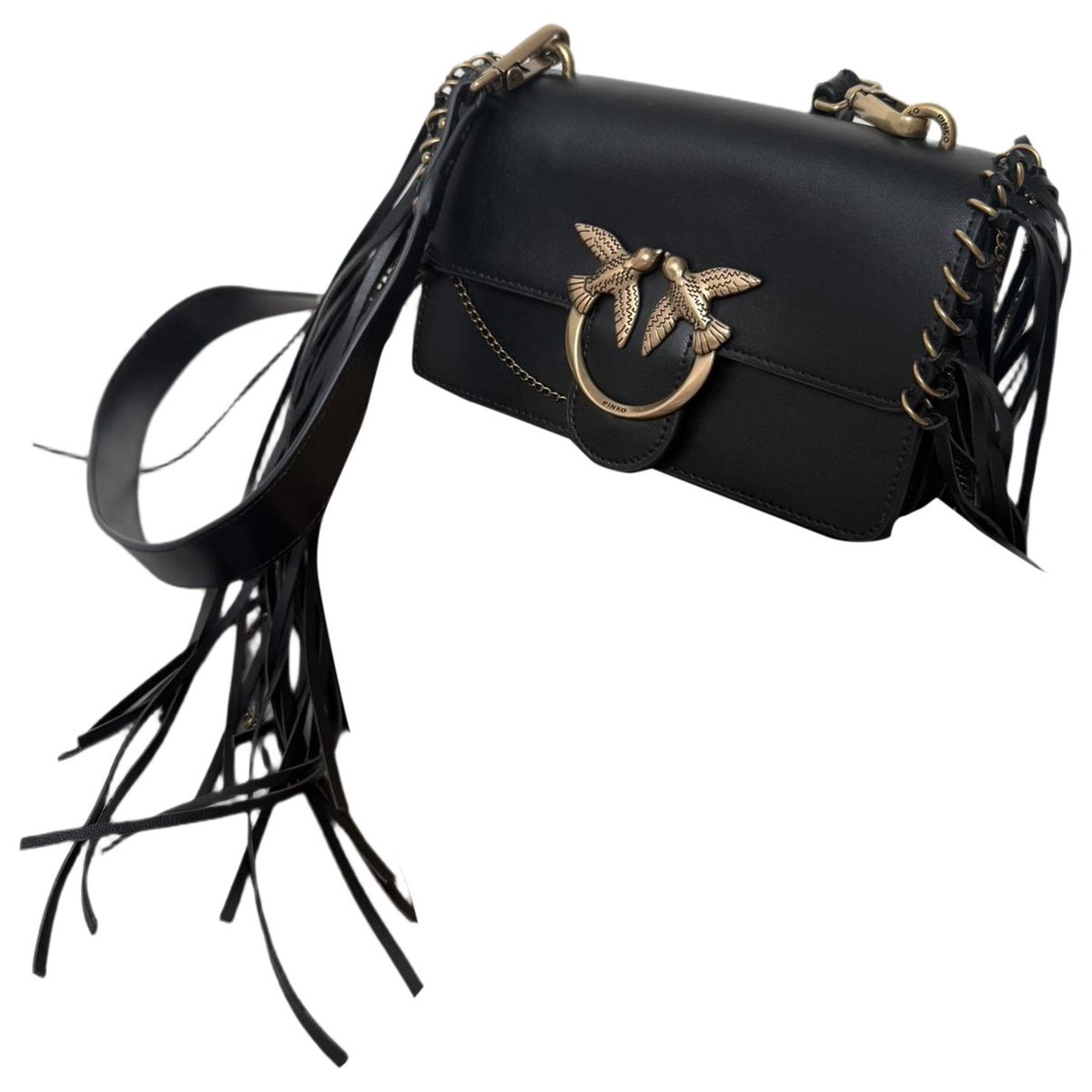 Love Bag leather clutch bag