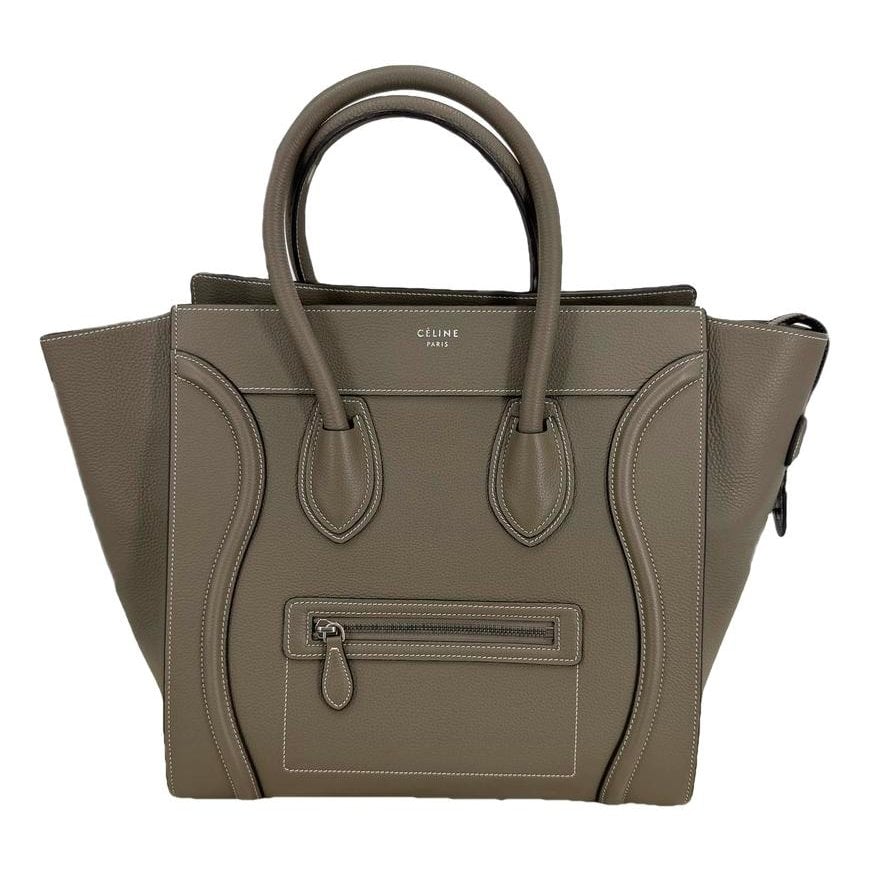 Luggage leather handbag