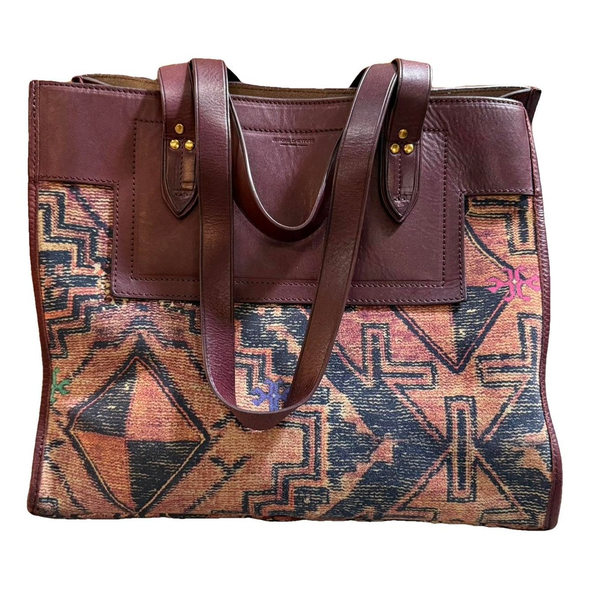 Leather handbag