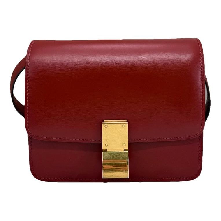 Classic leather crossbody bag