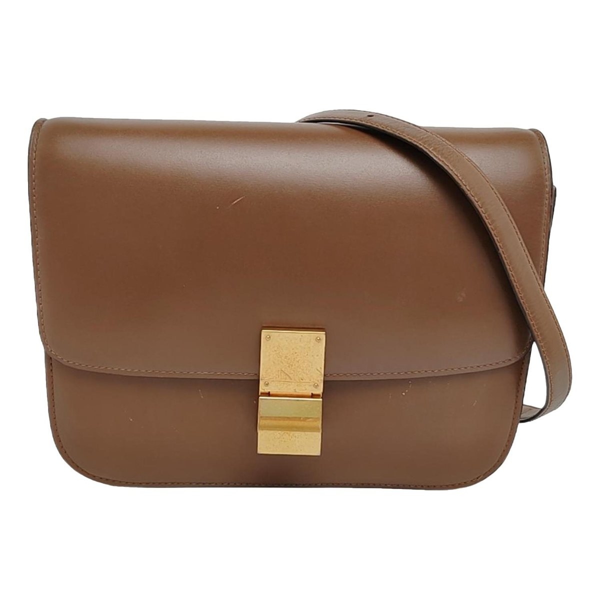 Classic leather handbag