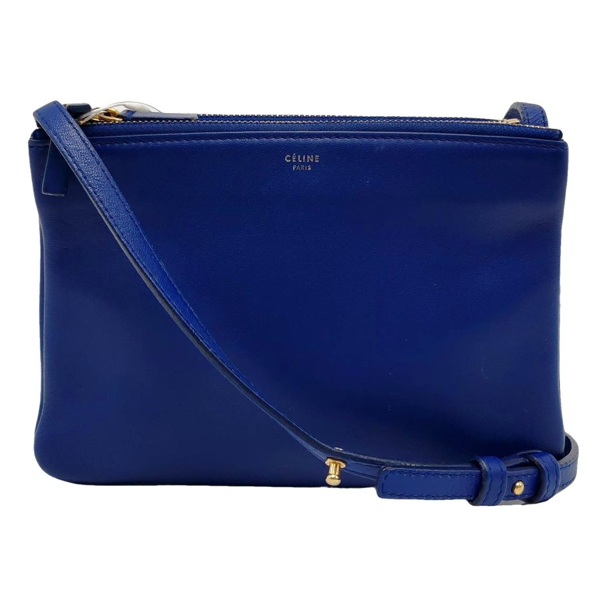Trio leather crossbody bag