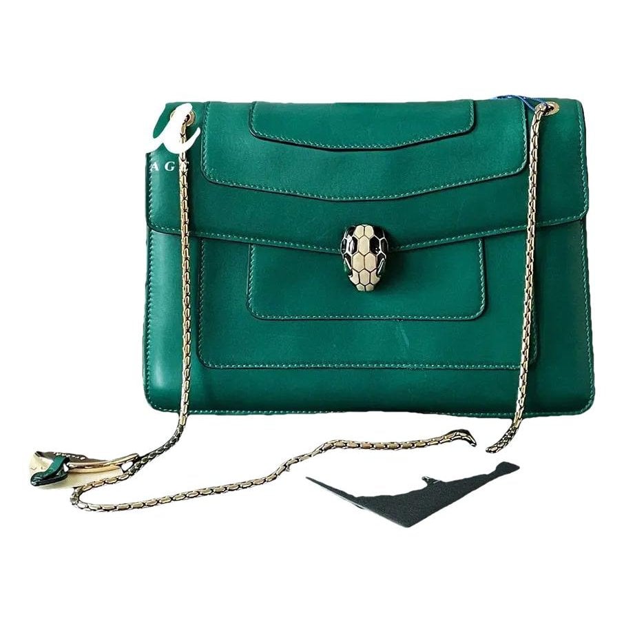 Serpenti leather crossbody bag