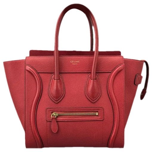 Luggage leather handbag