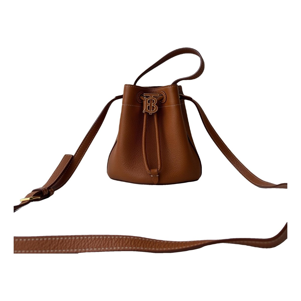 TB Bag Bucket Mini leather handbag