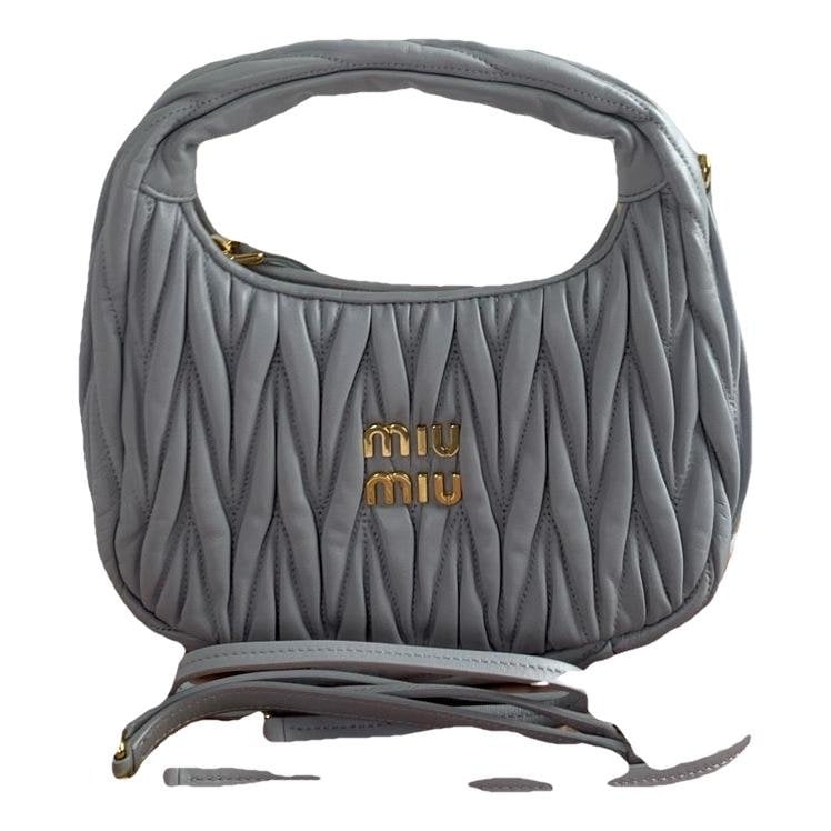Miu Wander leather handbag