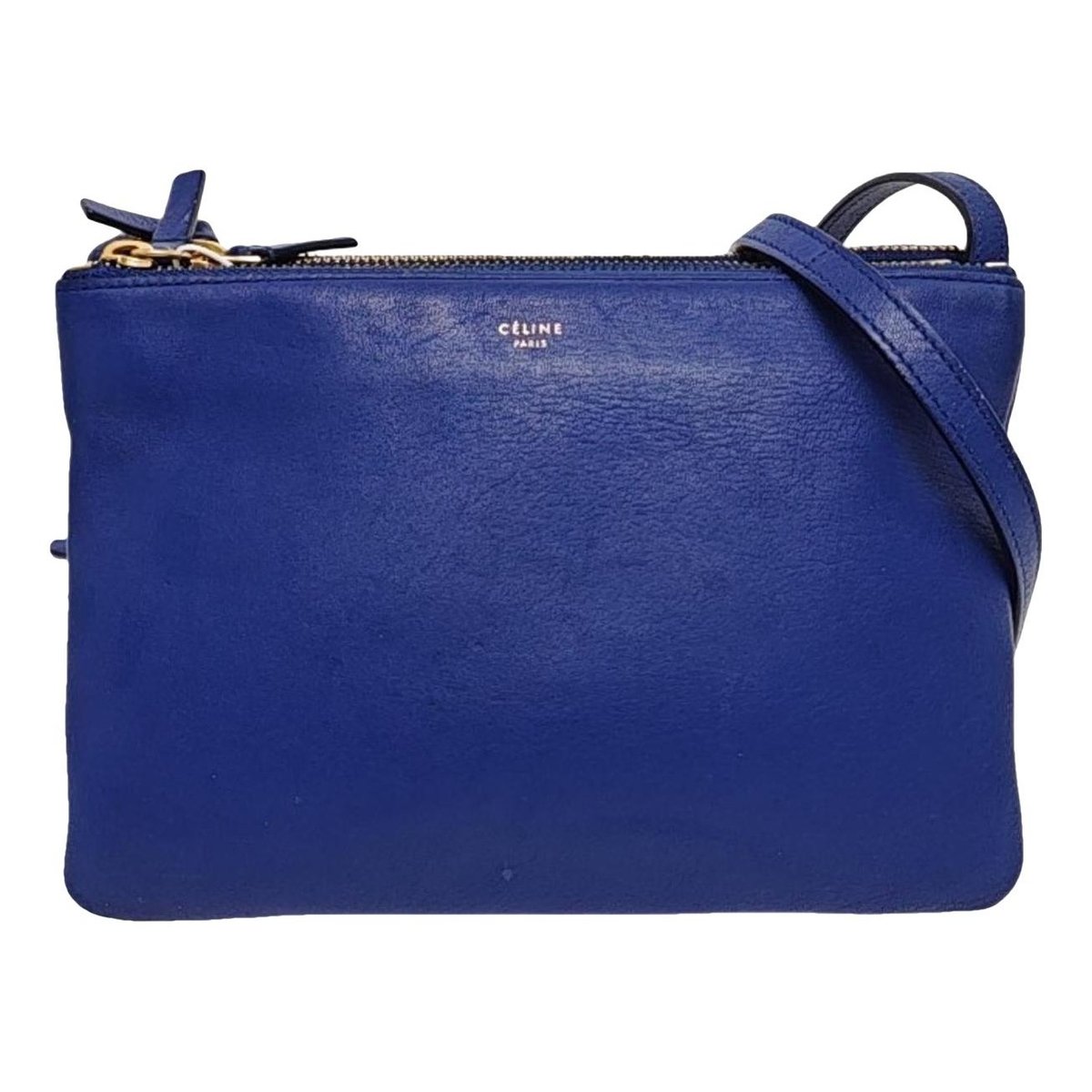 Trio leather crossbody bag