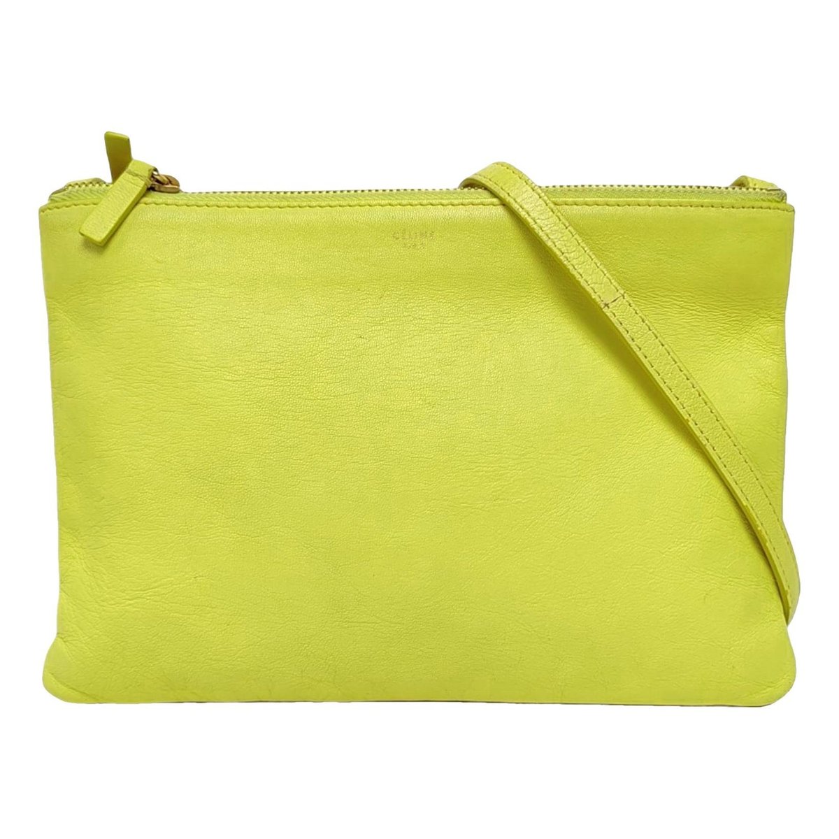 Trio leather crossbody bag