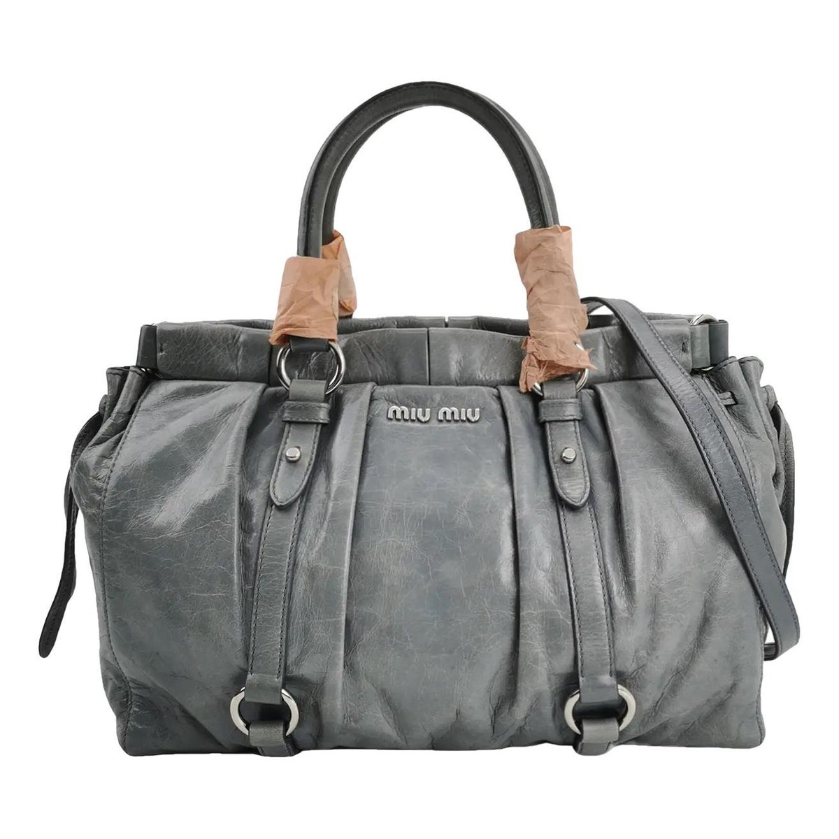 Vitello leather crossbody bag