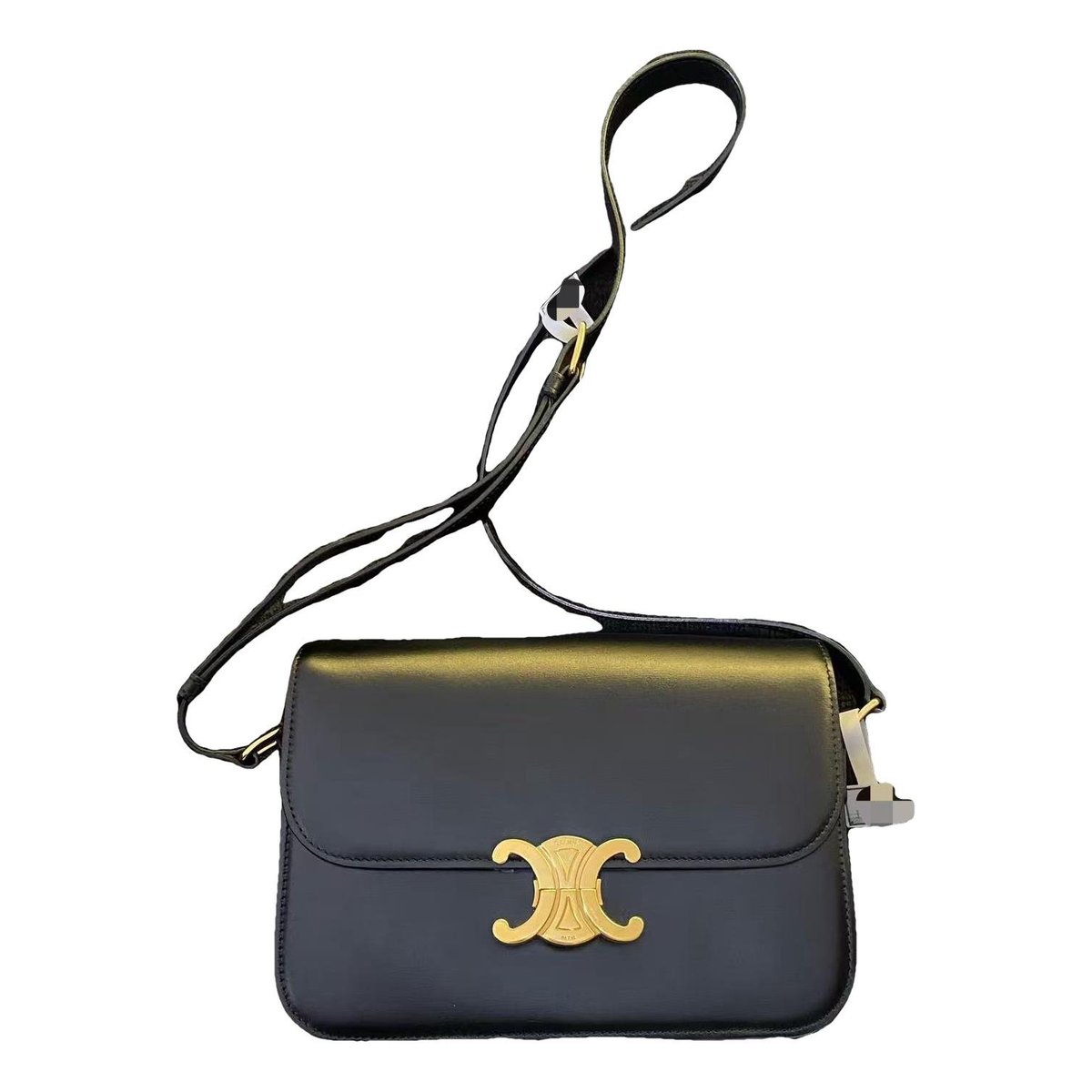Triomphe leather handbag