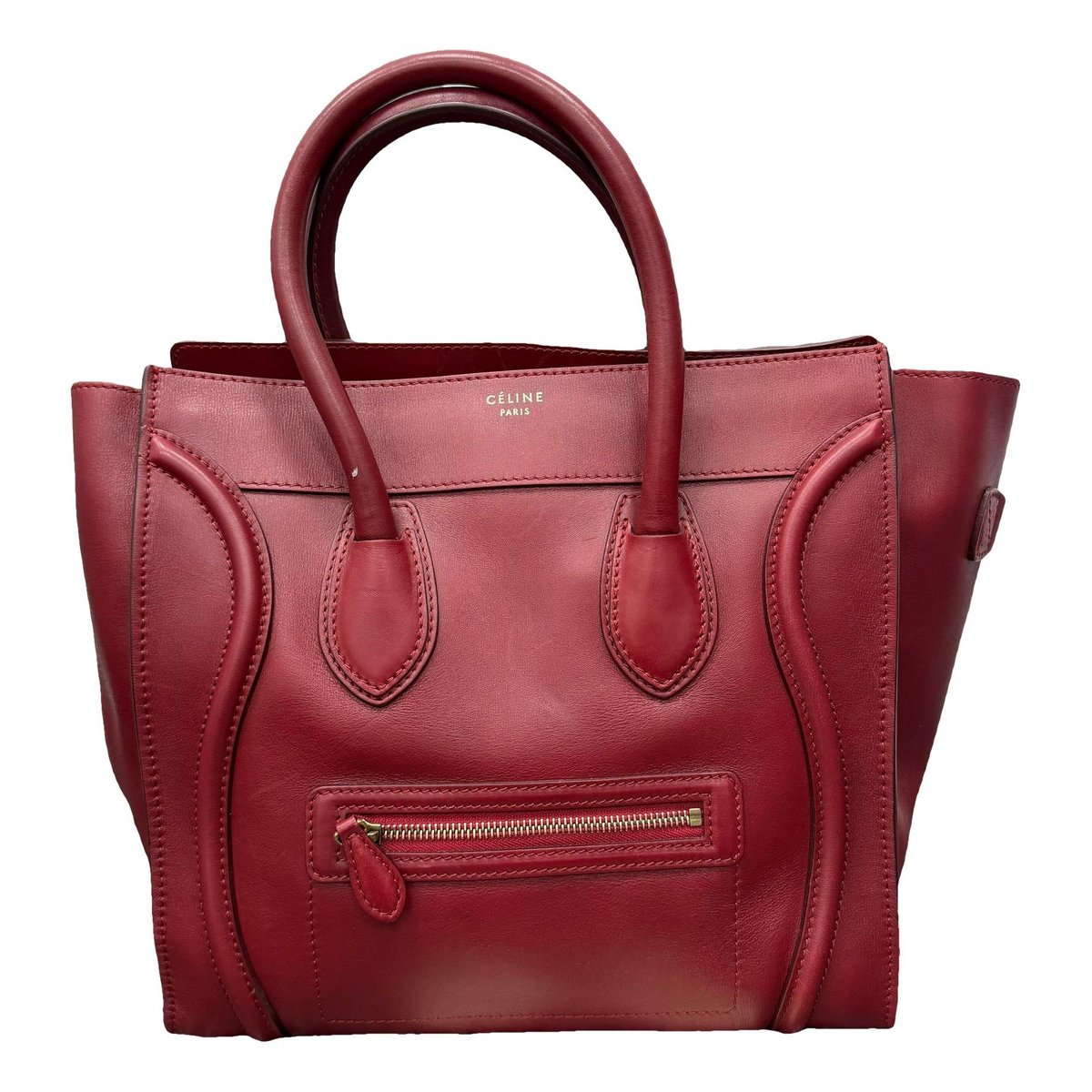 Luggage leather handbag