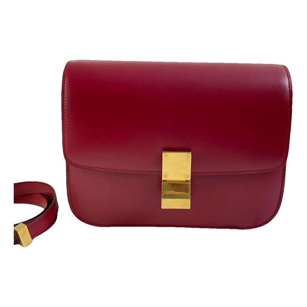 Classic leather handbag