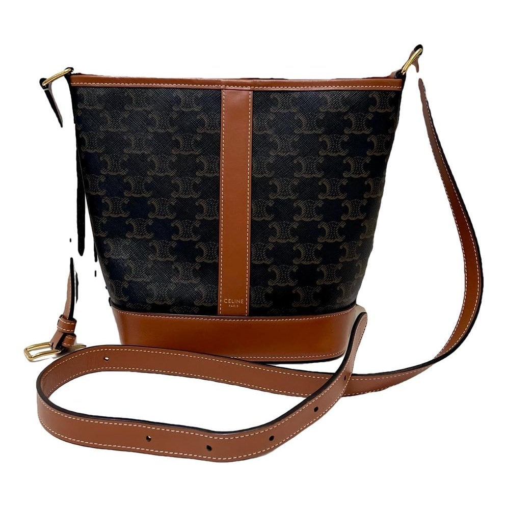 SAC SEAU leather handbag