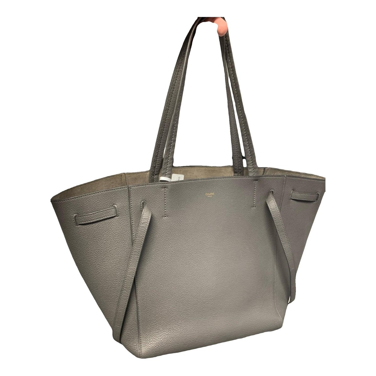 Phantom leather handbag