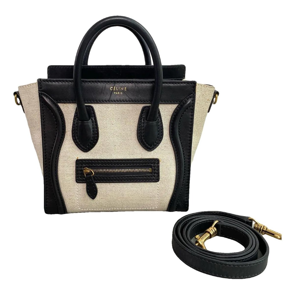 Nano Luggage cloth crossbody bag