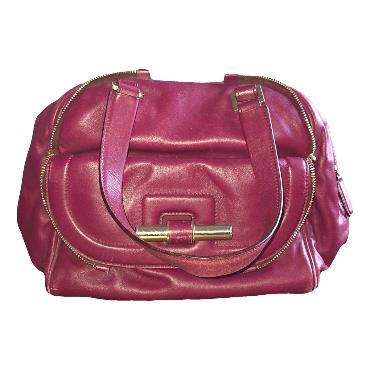 Justine leather handbag
