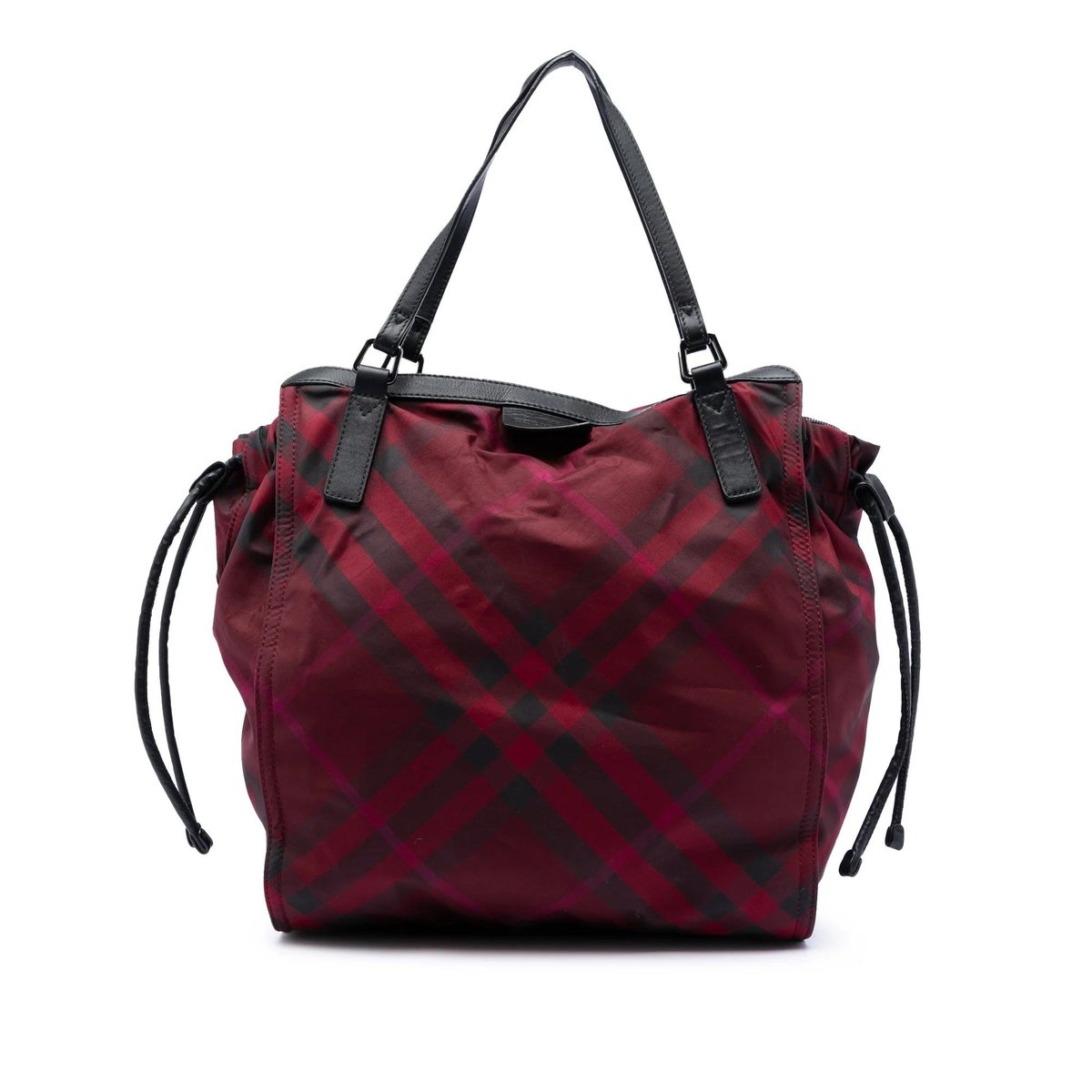 Pocket leather tote