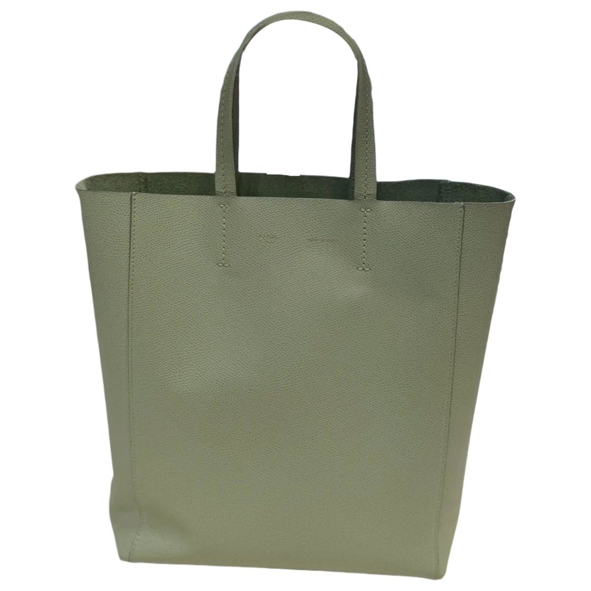 Seau Sangle leather handbag