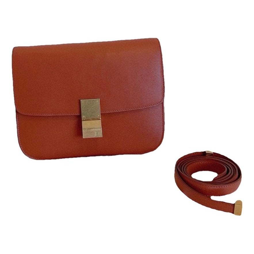 Classic leather handbag