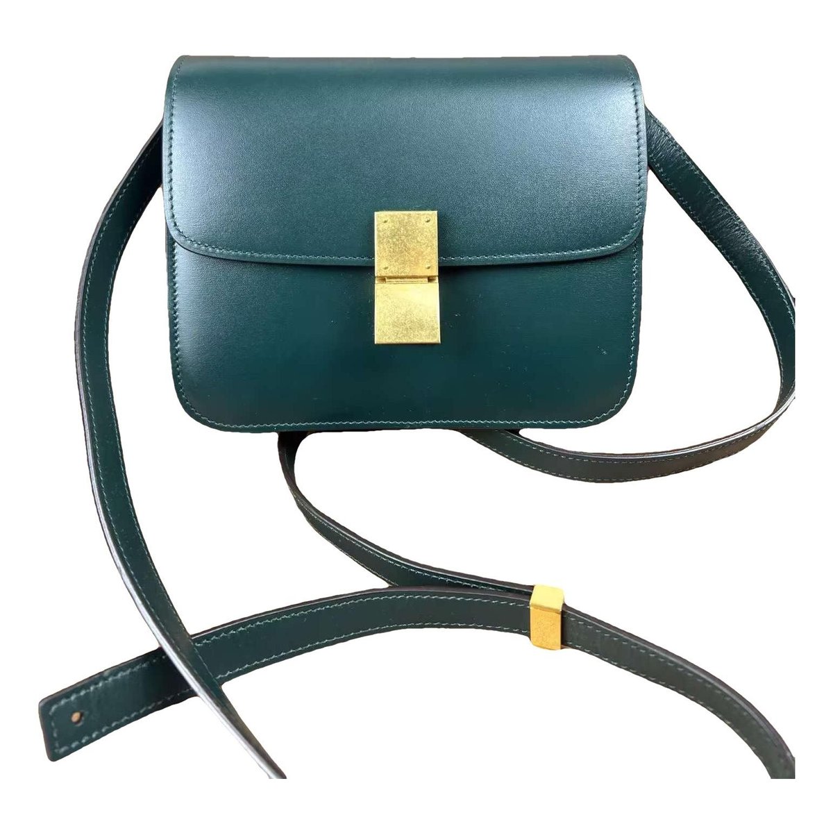 Classic leather handbag