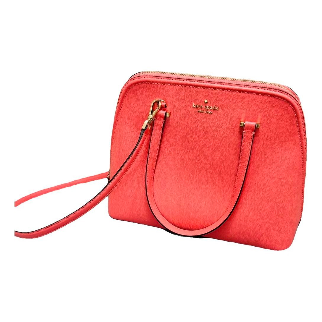 Patent leather handbag