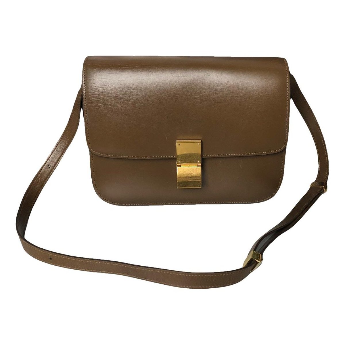 Classic leather handbag