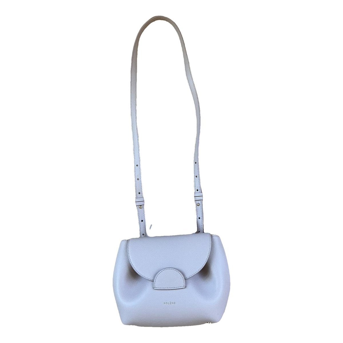 Numéro un nano leather crossbody bag