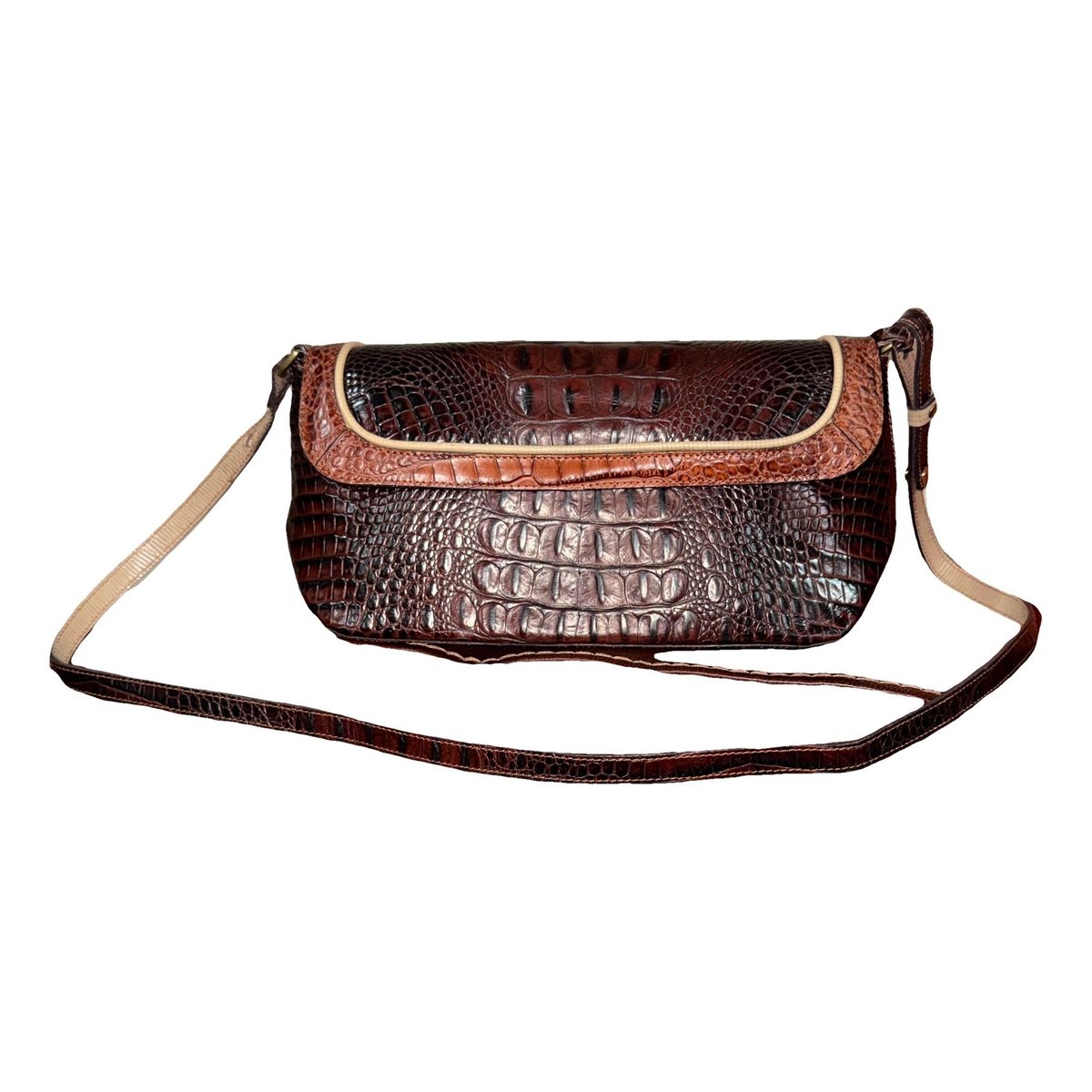 Leather crossbody bag