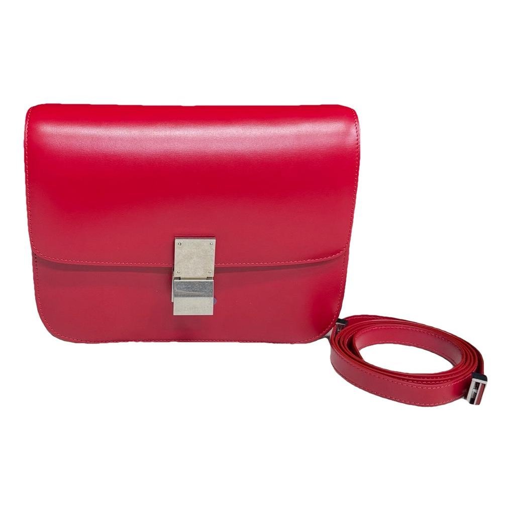 Classic leather handbag