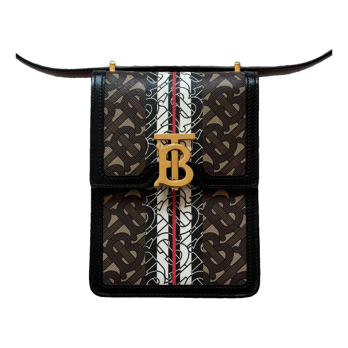 TB bag leather crossbody bag