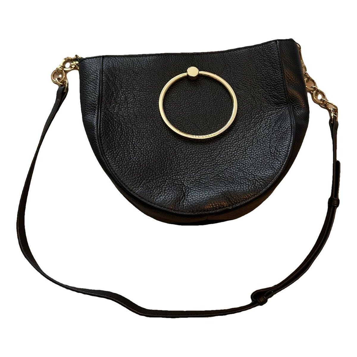 Leather crossbody bag