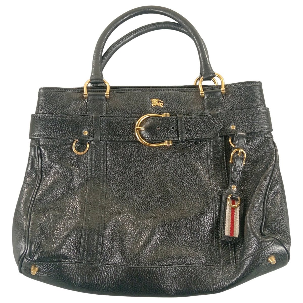 The Belt leather tote